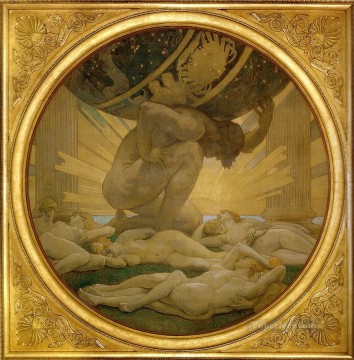  sargent pintura art%c3%adstica - Atlas y las Hespérides BostonMOFA 1922 John Singer Sargent